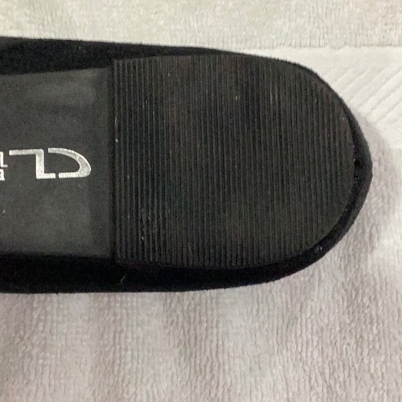 CL by Laundry Glamor Disco Fabric Slip On Ballet Flats, Black SZ 10 - Picture 7 of 8